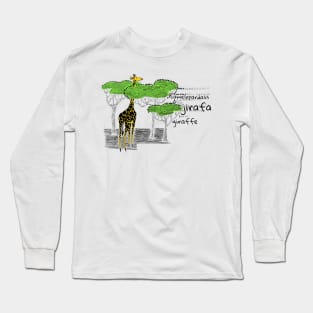 giraffe Long Sleeve T-Shirt